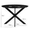 12661_5_2.jpg Oslo Round Black 120 cm