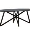 Oslo Black Acasia Web Leg 200cm