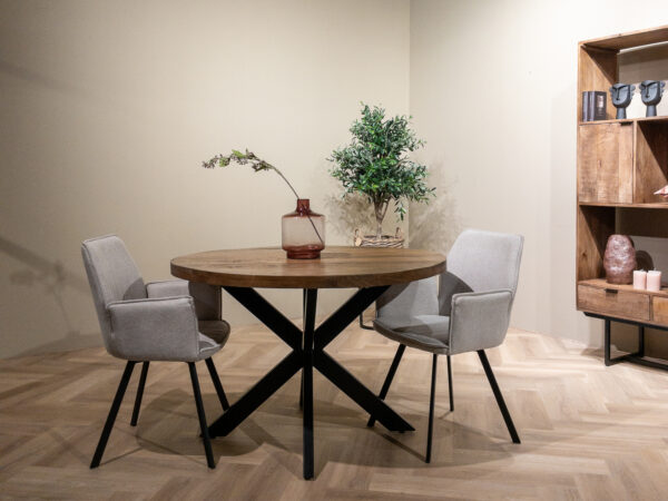 Eettafel Rocky Round Spider