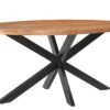 Eettafel Rocky Oval