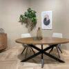 Eettafel Rocky Oval