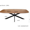 Jesper Danish Oval 180cm