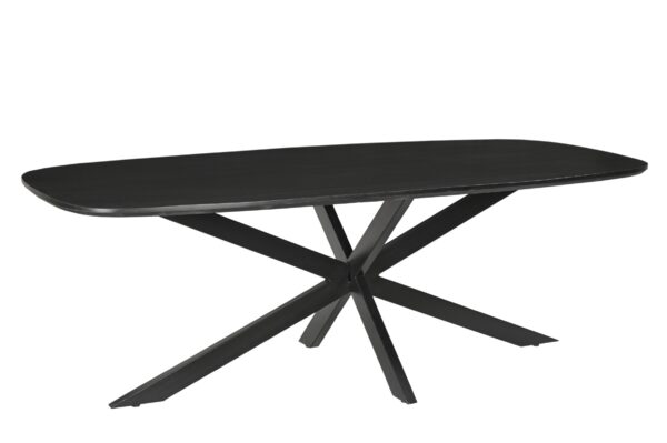 Eettafel Jesper Danish Oval Black
