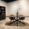 Eettafel Jesper Danish Oval Black