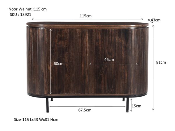 Dressoir Noor Walnut