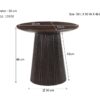 Salontafel Salvator Walnut