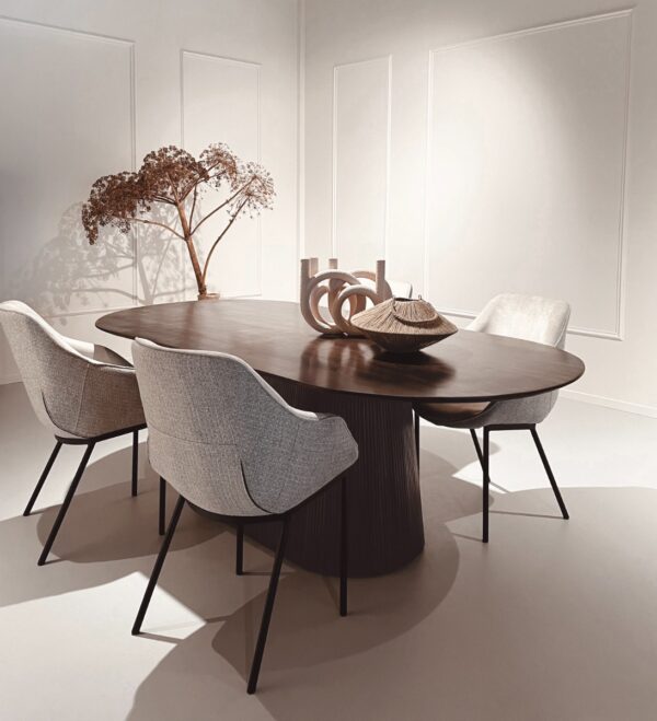 Eettafel Salvator Walnut