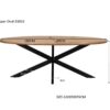 Eettafel Jesper Oval