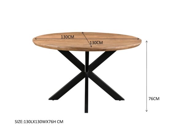 Eettafel Jesper Round