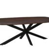 Eettafel Jesper Danish Oval Brown