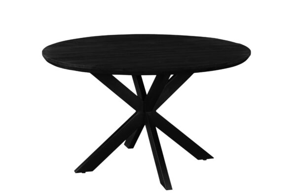 Eettafel Jesper Round Black