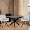 Eettafel Jesper Round Black