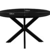 Eettafel Jesper Round Black