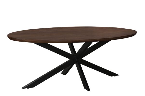 Eettafel Jesper Oval Brown