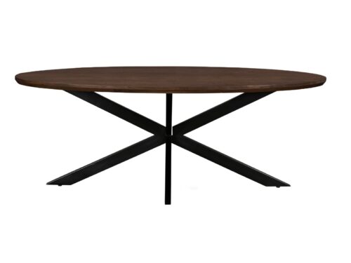 Eettafel Jesper Oval Brown