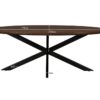 Eettafel Jesper Oval Brown