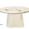 Salontafel Brix Clubs Sandy
