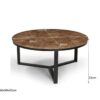Salontafel Brix Senna Emperador