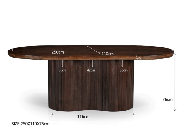 Eettafel Sevilla Brown