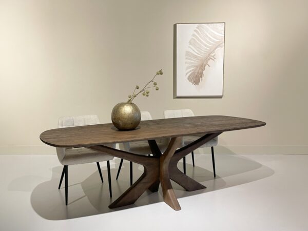 Eettafel Brix Montreaux Brown