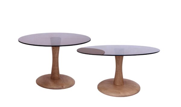 Bijzettafel Brix Faye Almond