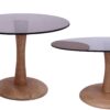 Bijzettafel Brix Faye Almond
