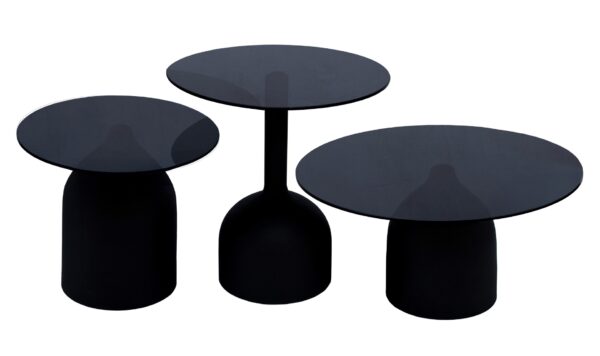 Bijzettafel Brix Isa Black