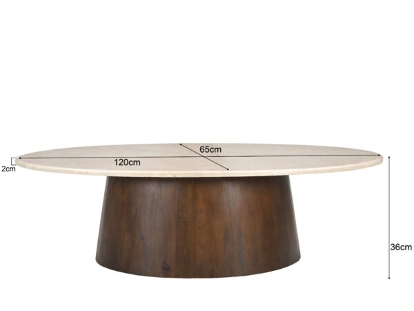 Brix Bottecino Oval 120cm