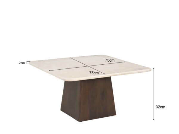 Salontafel Brix Bottecino