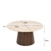 Salontafel Brix Bottecino round