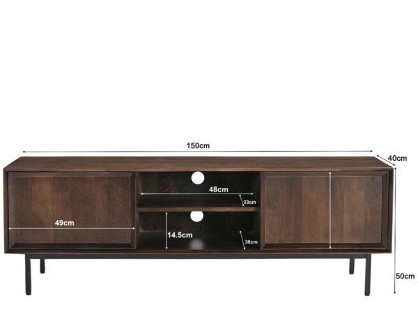 TV-meubel Ravenstein Brown