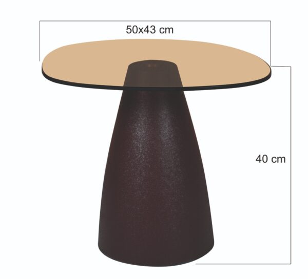 Brix Mylon Brown 50cm