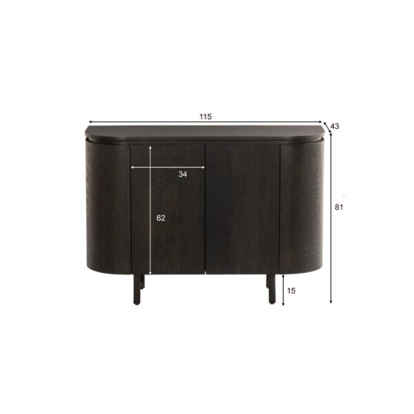 Dressoir Tobago Espresso