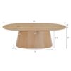 Novero Oval 120cm