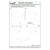 Salontafel Brix Bottecino round