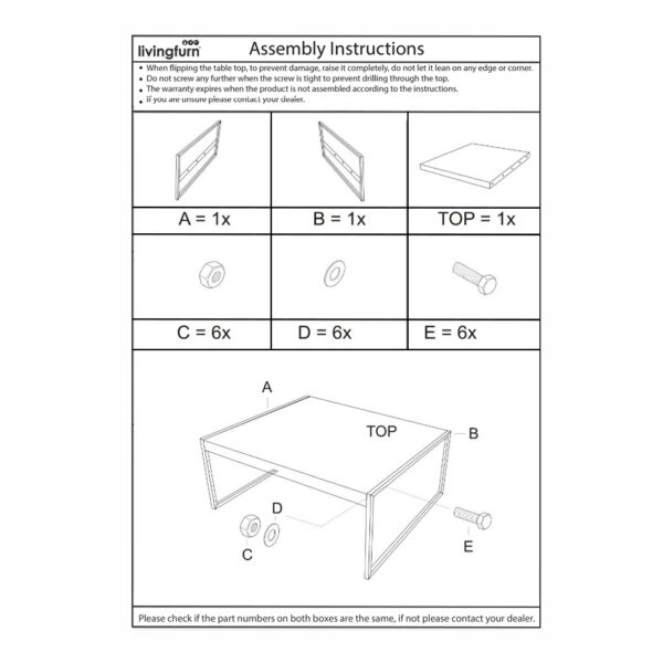 Salontafel Norris