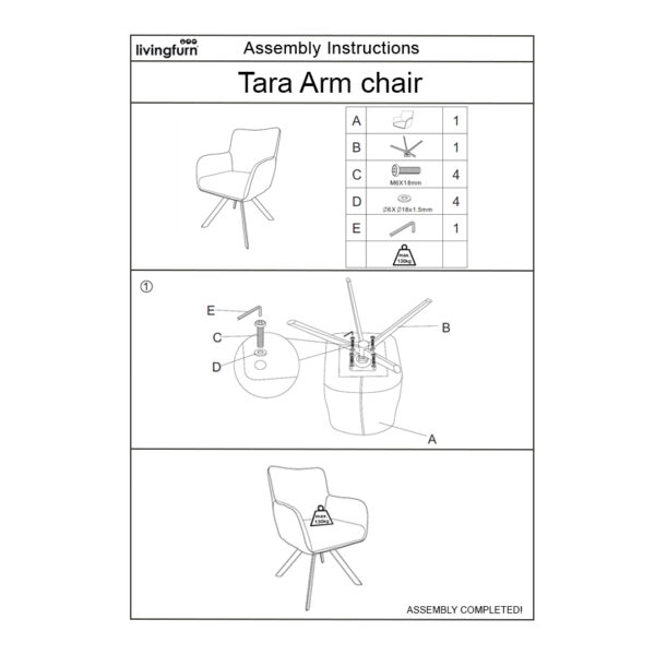 livingfurn_-_assembly_instruction_-_tara Tara Beige