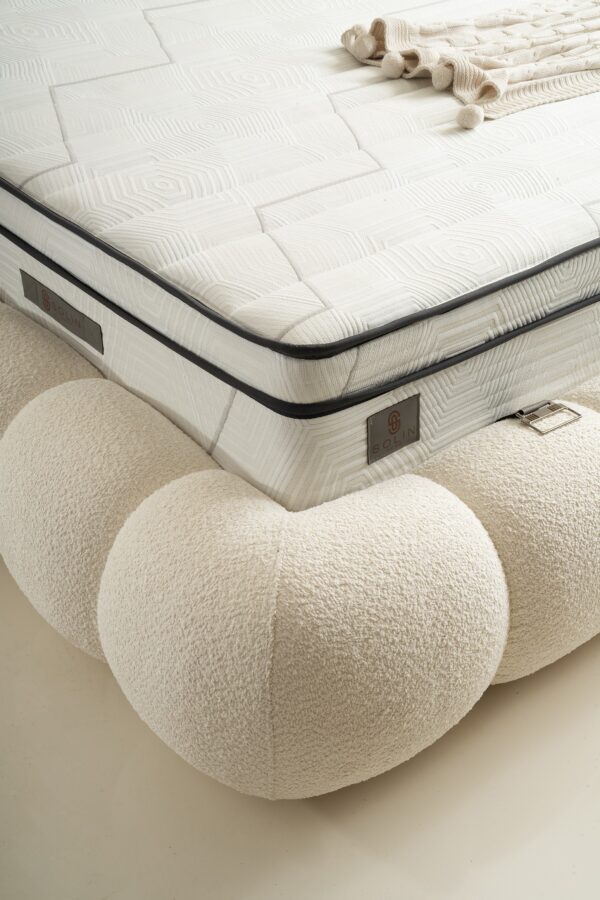 Boxspring Star Crème wit