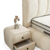 Boxspring Star Crème wit
