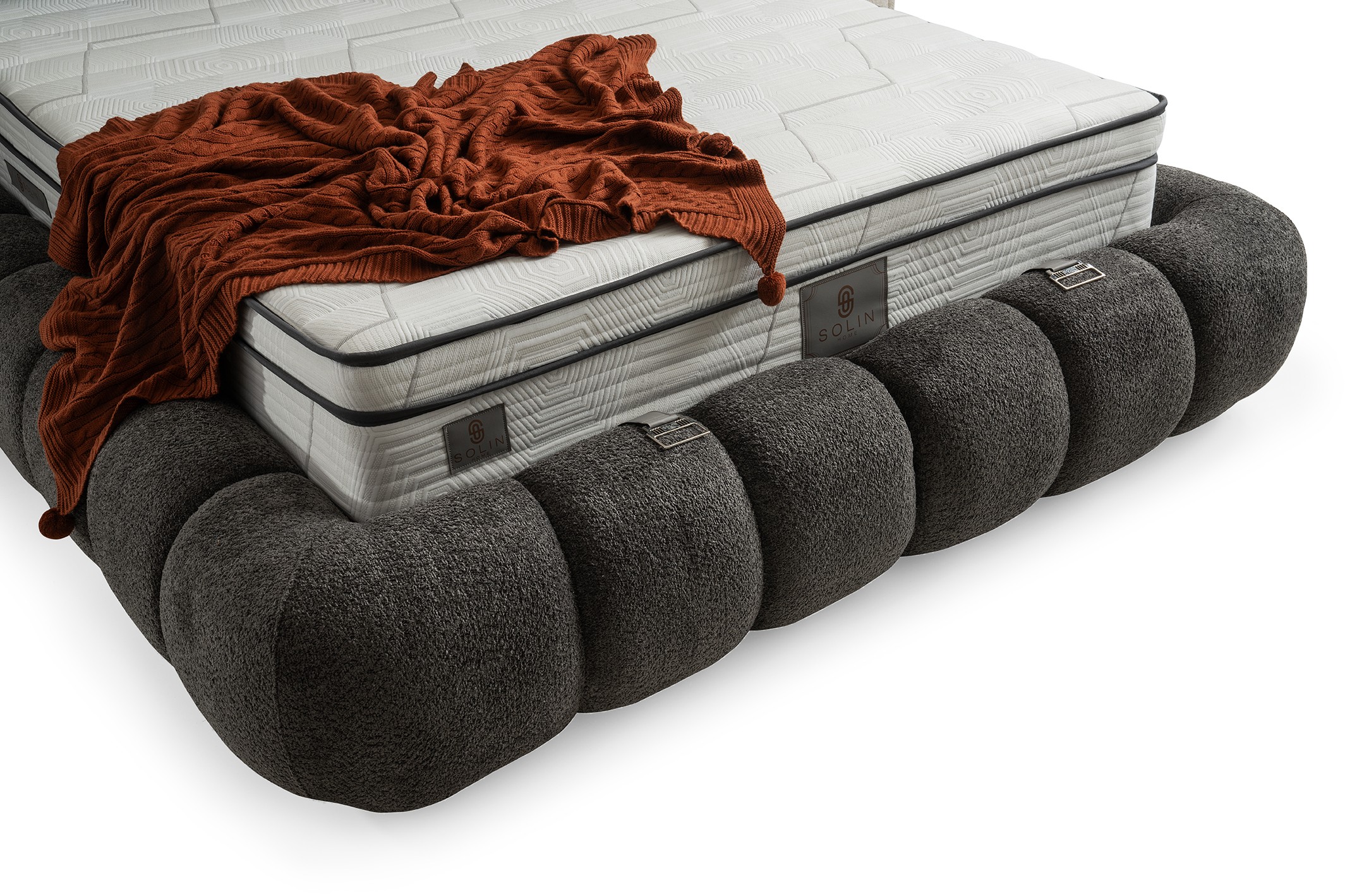 Boxspring Star Grijs