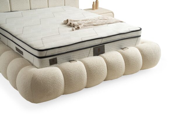 Boxspring Angel Crème wit
