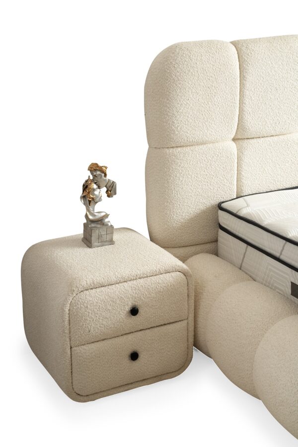 Boxspring Angel Crème wit