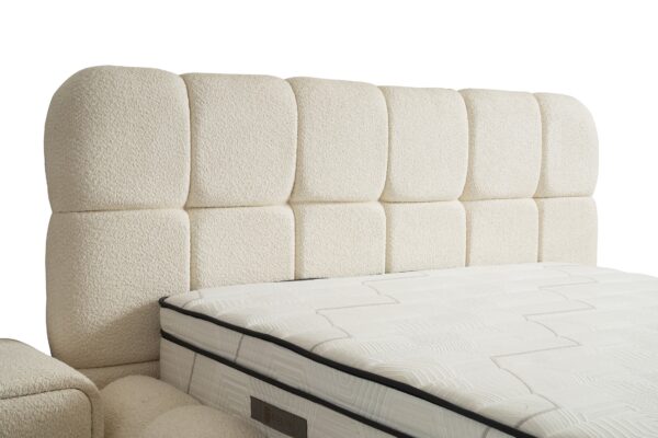 Boxspring Angel Crème wit
