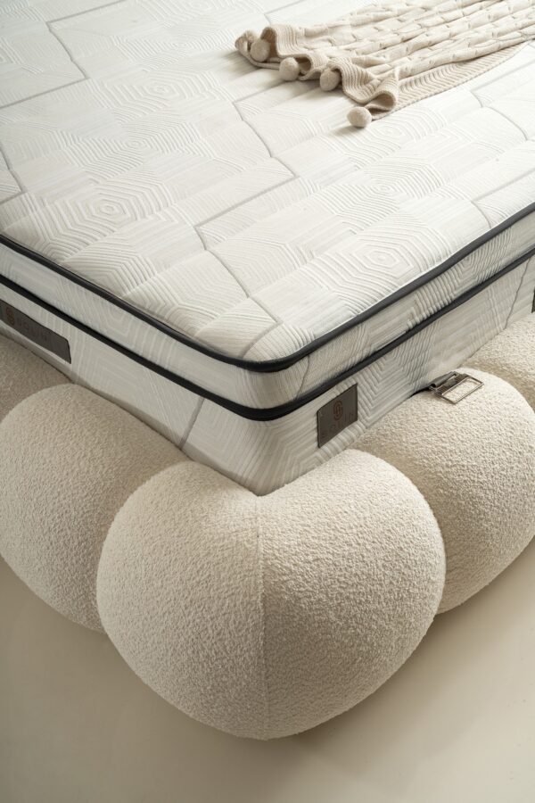 Boxspring Angel Crème wit