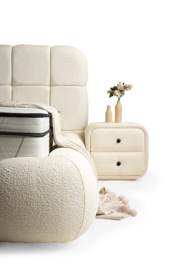 Boxspring Angel Crème wit