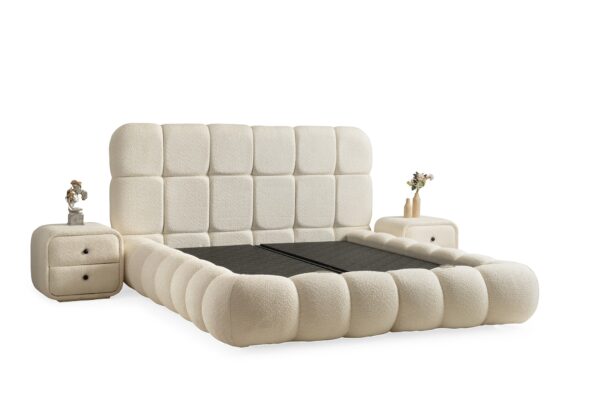 Boxspring Angel Crème wit