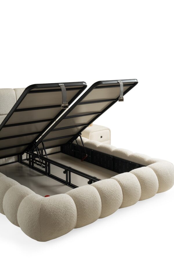 Boxspring Angel Crème wit