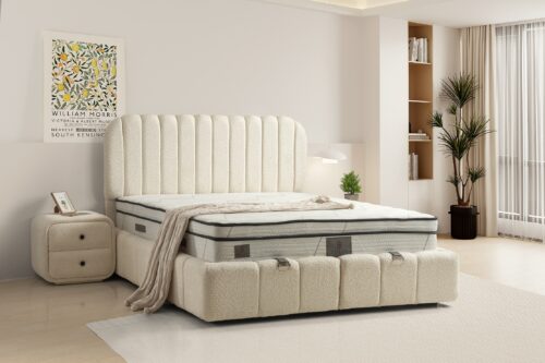 Boxspring Royal Crème wit