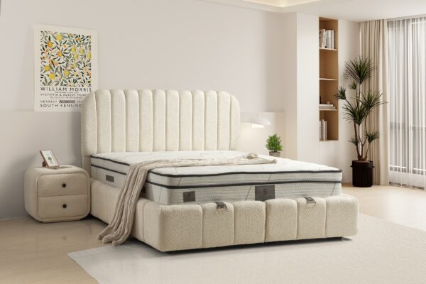 Boxspring Royal Crème wit