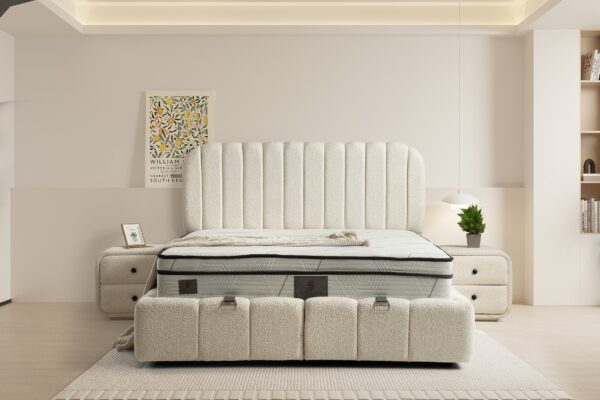 Boxspring Royal Crème wit
